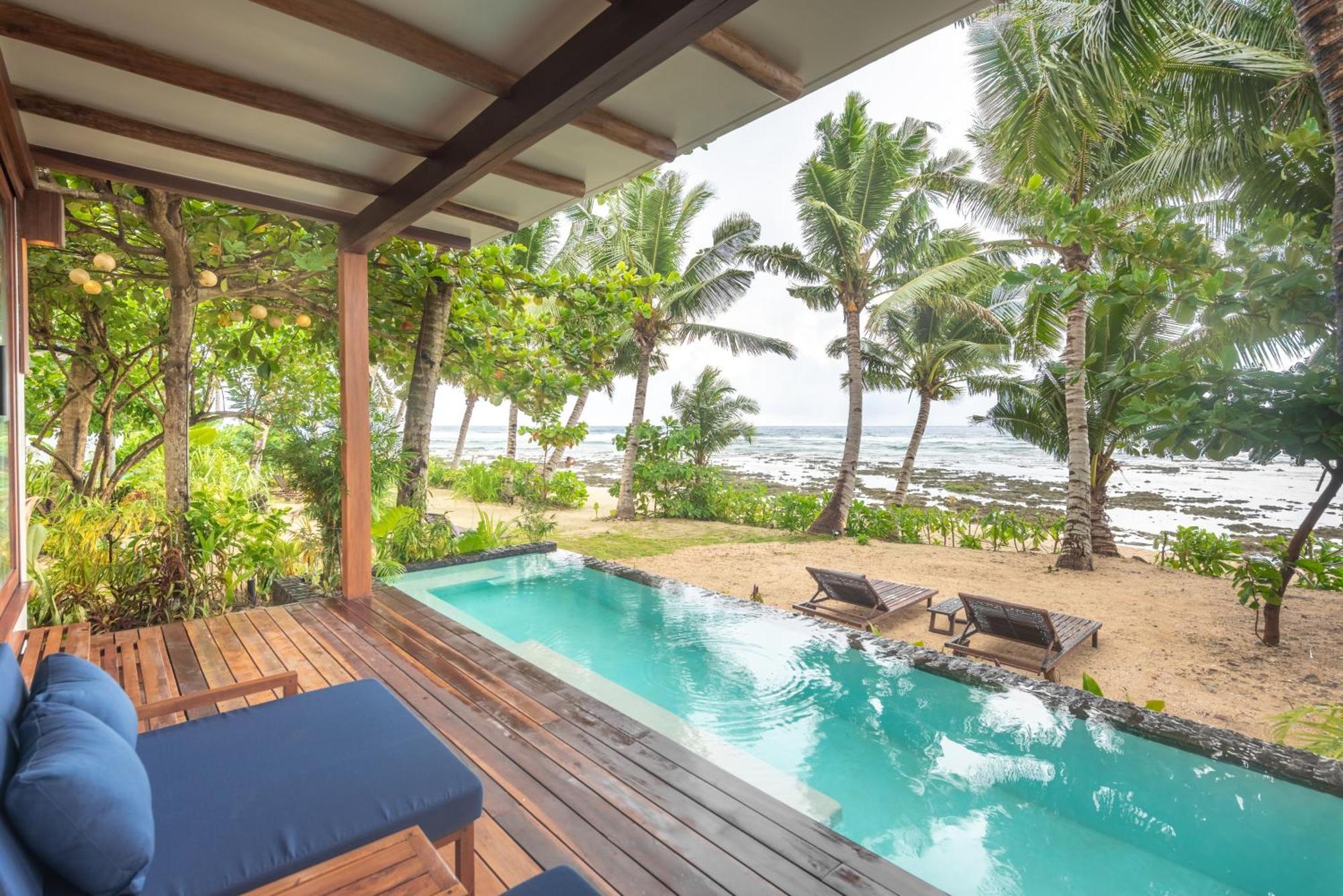 L'Osteria Luxe Beachfront B&B General Luna  Luaran gambar